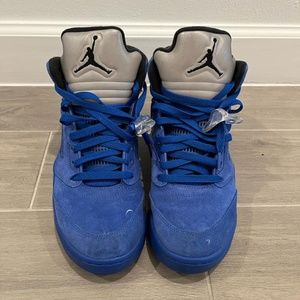 Air Jordan 5 Retro blue Size 9